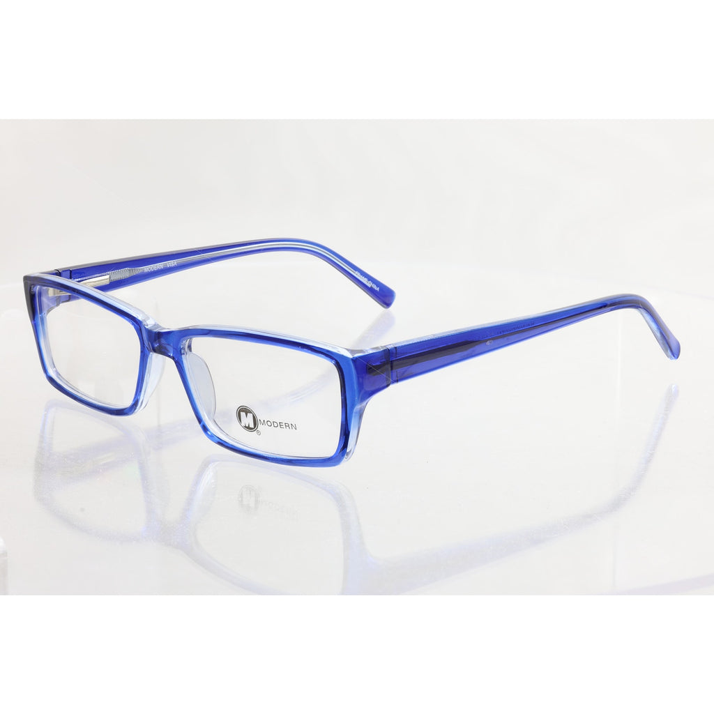 Modern Visa Navy/Crystal 54-17-140mm Eyeglass FRAMES ONLY - NEW/WITHOUT TAGS