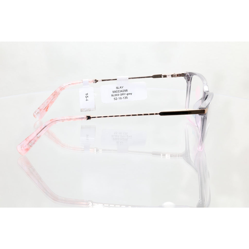 SLAY SL003 GRY gray/pink/gold eyeglass frames, photo 6 of 8