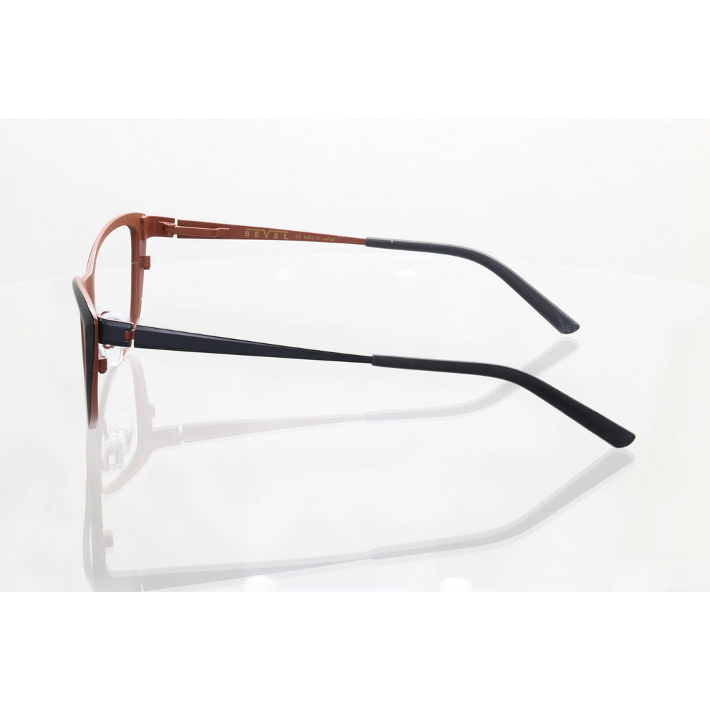 Bevel 3mm Above 8677 black eyeglass frames, photo 4 of 10