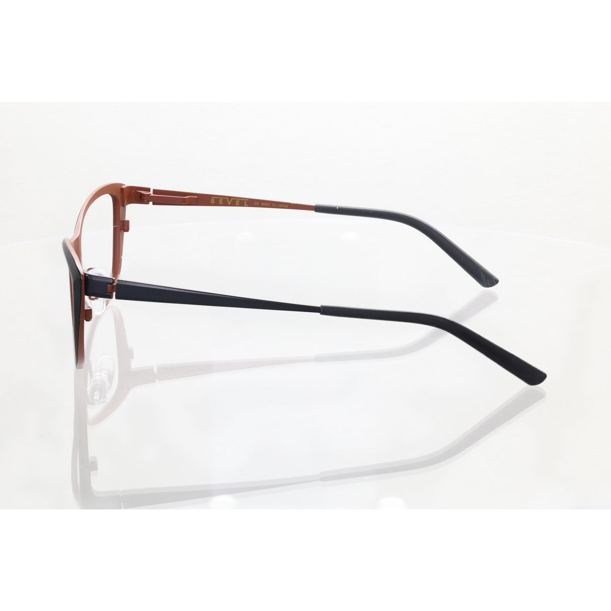 Bevel 3mm Above 8677 black eyeglass frames, photo 4 of 10