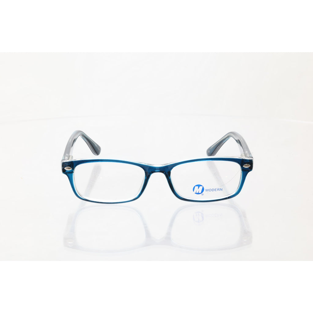 Modern Care Navy/Crystal 46-15-135mm Eyeglass FRAMES ONLY - NEW/WITHOUT TAGS