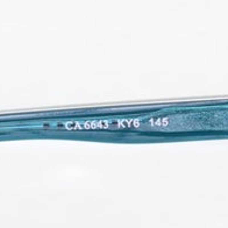 Carrera CA6643 KY6 dark brown/dark green eyeglass frames, photo 8 of 8