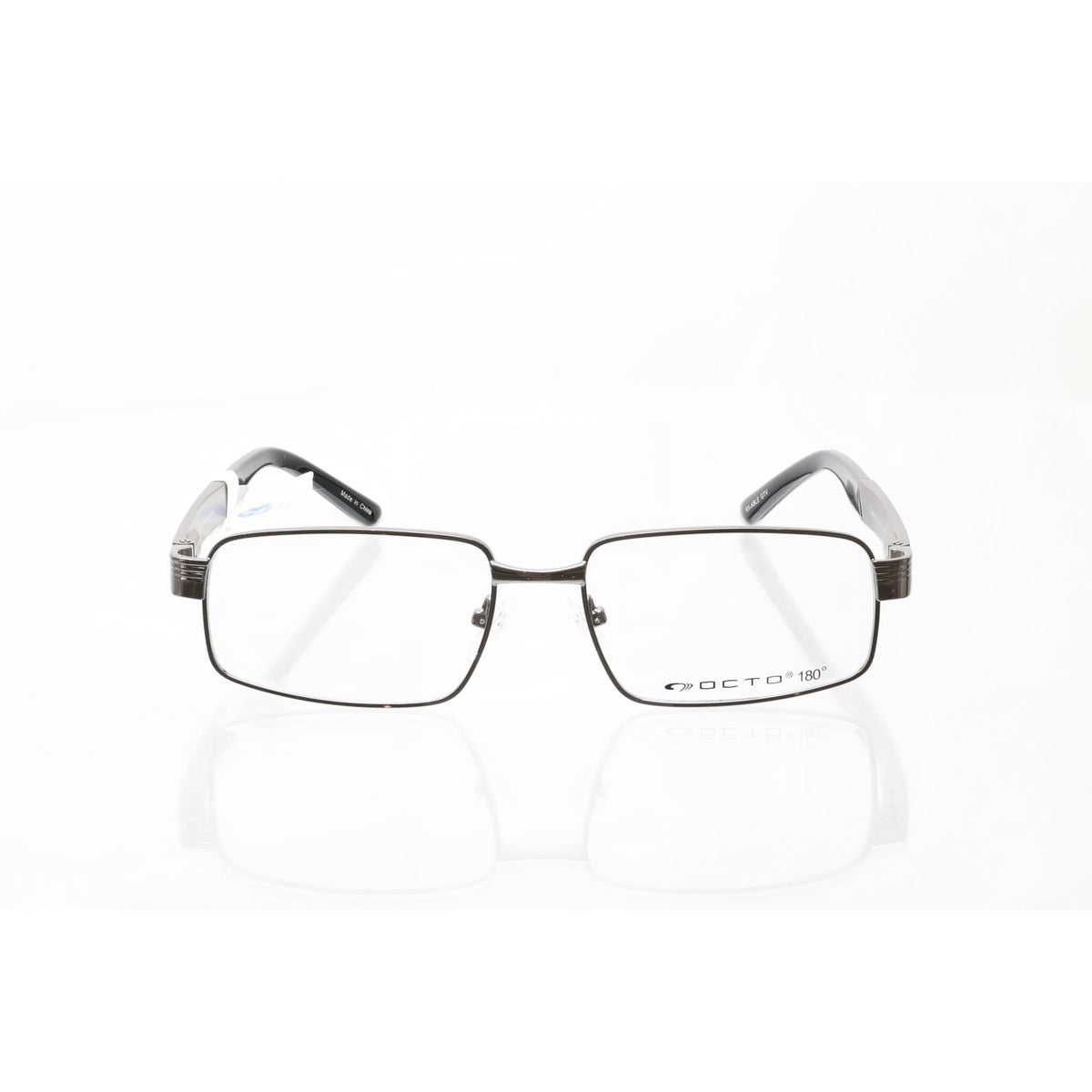Octo 180° Rigid 666197970009 GUN/BLK eyeglass frames, photo 3 of 6