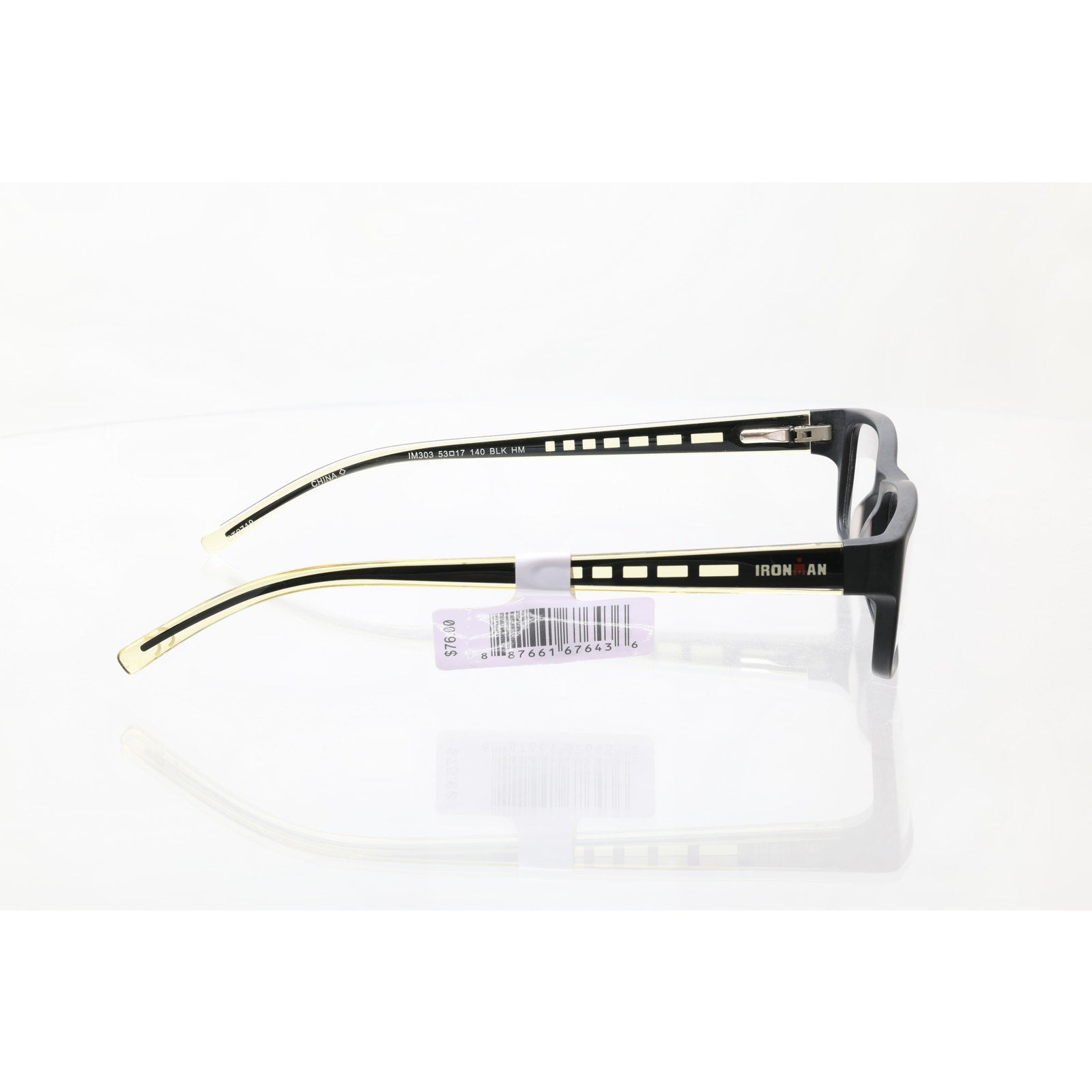 Ironman IM303 BLK 53-17-140mm Eyeglasses FRAMES ONLY - NEW CONDITION