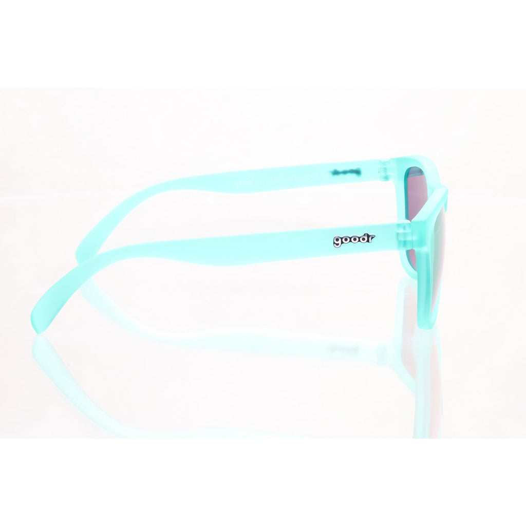 Goodr Nessy's Midnight Orgy green sunglasses, photo 7 of 7