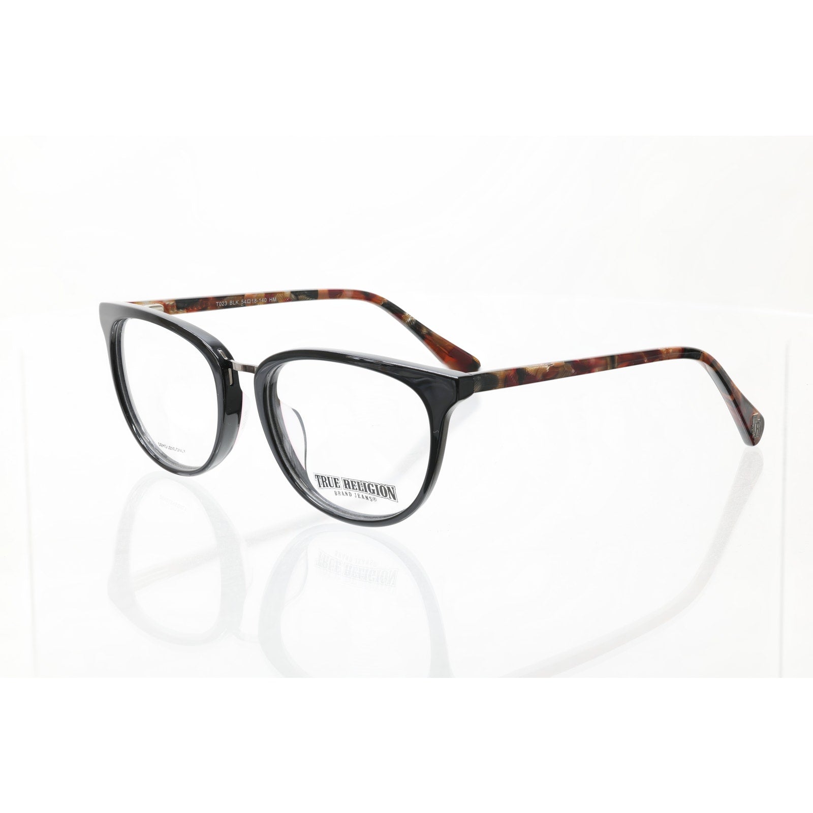 True Religion T023 BLK 54-18-140mm Eyeglasses FRAMES ONLY - NEW CONDITION