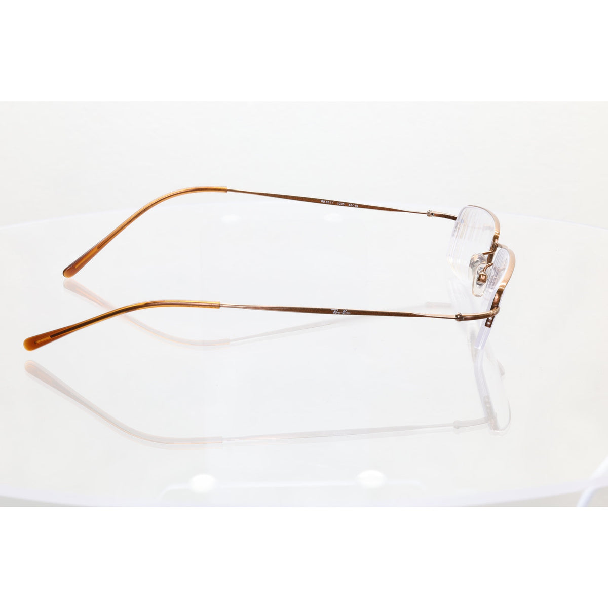 Ray-Ban RB8511 1005 brown eyeglass frames, photo 6 of 8