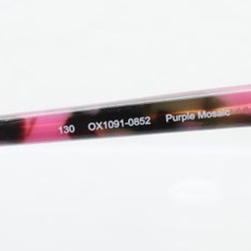 Oakley Taunt OX1091-0852 purple mosaic eyeglass frames, photo 8 of 8