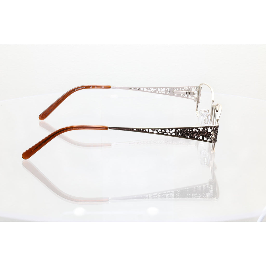Gloria Vanderbilt 119M Zyloware 168 brown eyeglass frames, photo 6 of 8