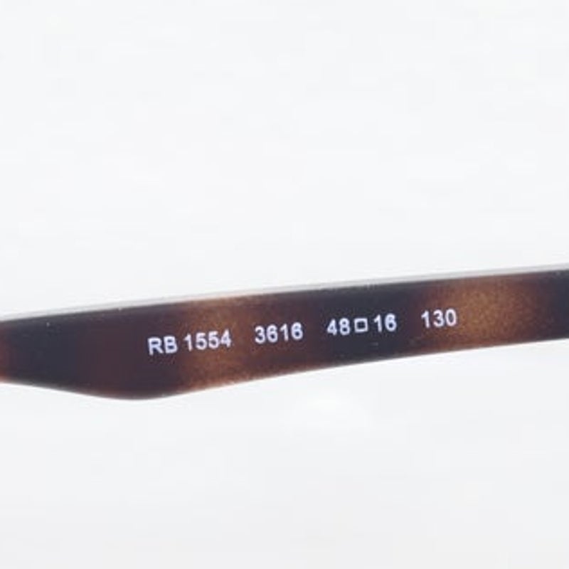 Ray-Ban RB1554 3616 48-16-130mm Eyeglass FRAMES ONLY - VERY GOOD CONDITION