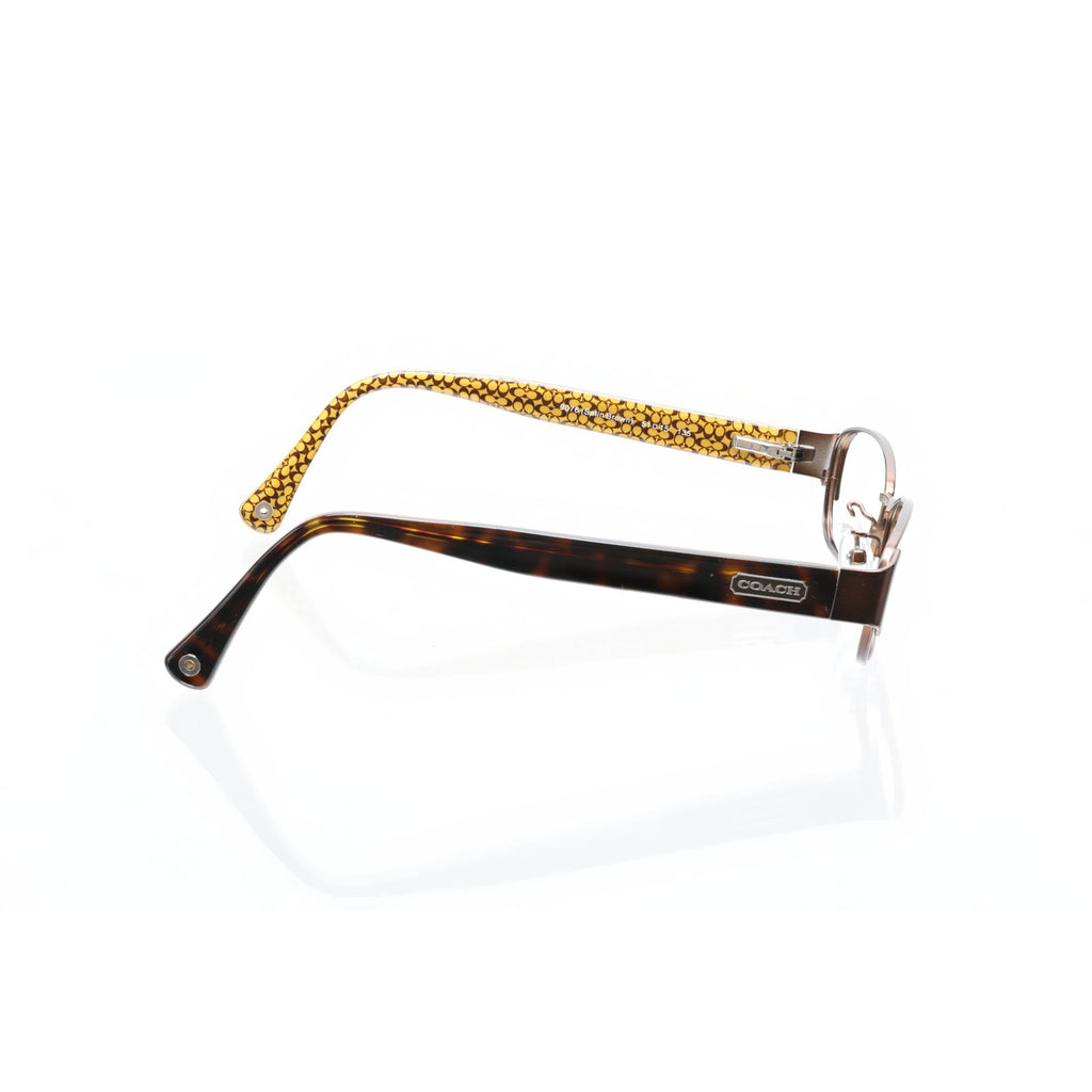 Coach HC5018 (Rose) 9076 satin brown eyeglass frames, photo 6 of 6