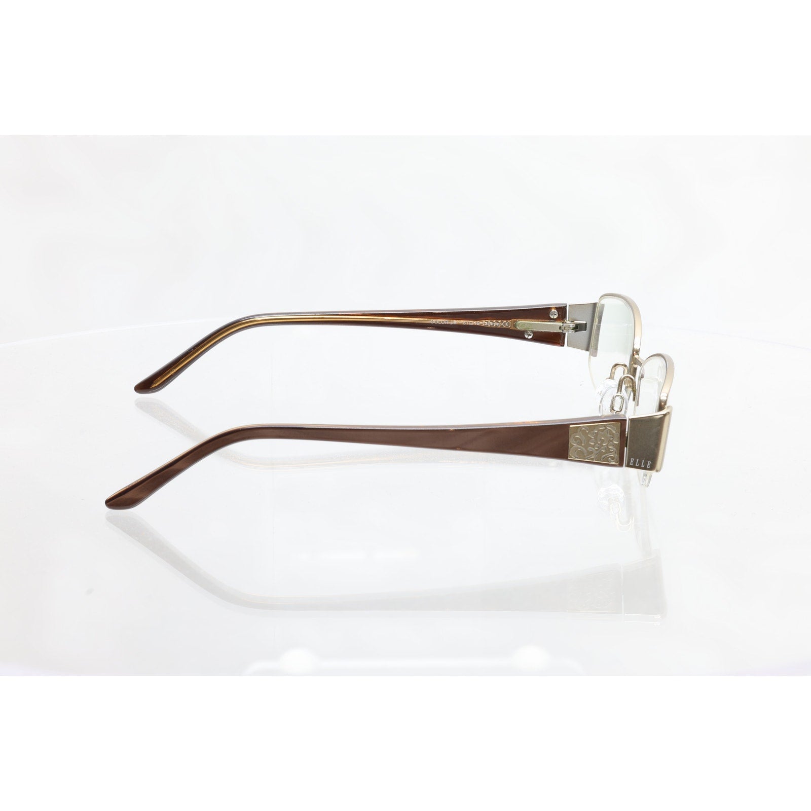 ELLE EL18758 51-18-130mm Color- LB Eyeglass FRAMES ONLY - VERY GOOD CONDITION