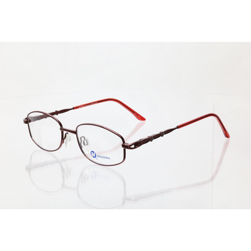Modern Bouquet Burgundy 52-18-135mm Eyeglass FRAMES ONLY - NEW/WITHOUT TAGS
