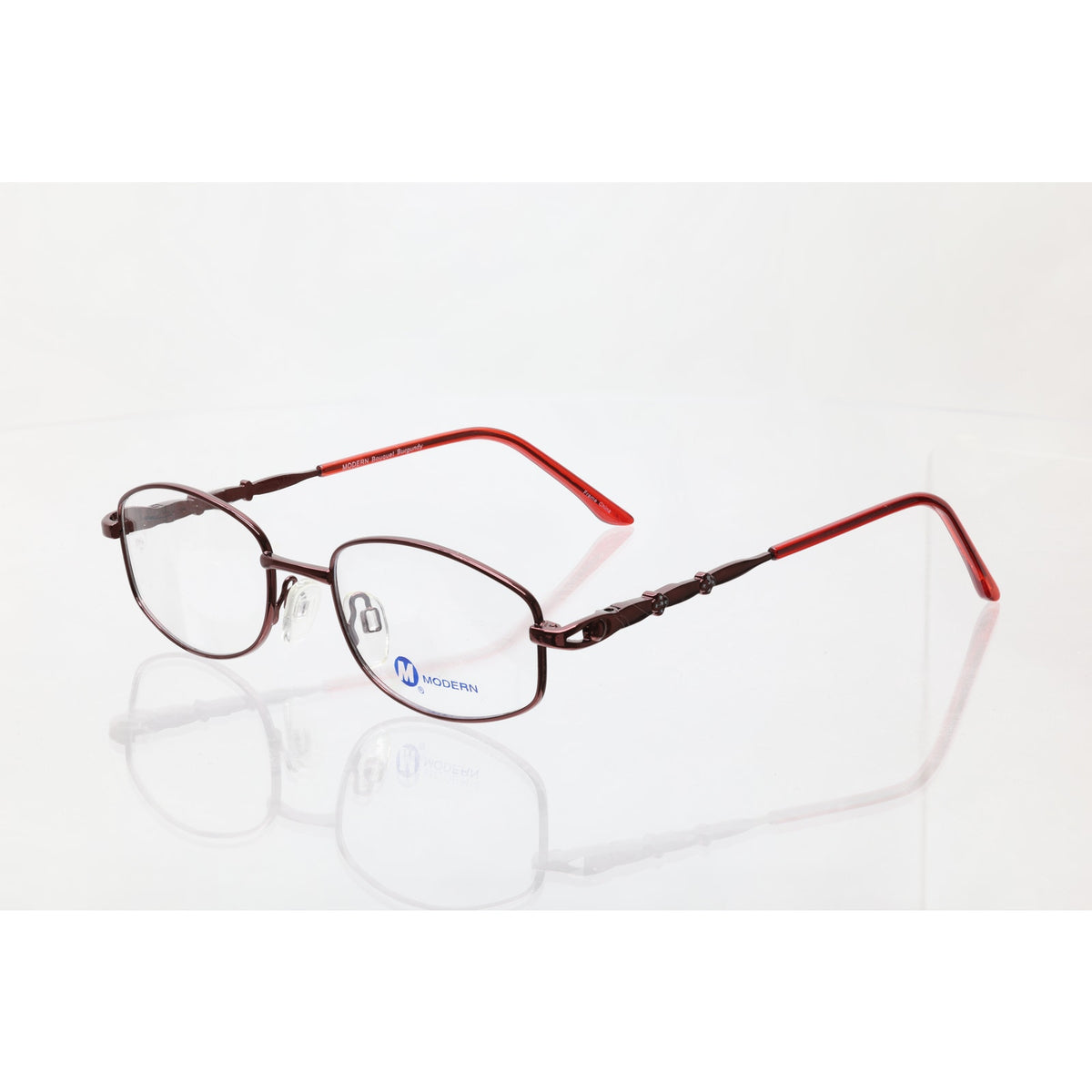 Modern Bouquet Burgundy 52-18-135mm Eyeglass FRAMES ONLY - NEW/WITHOUT TAGS