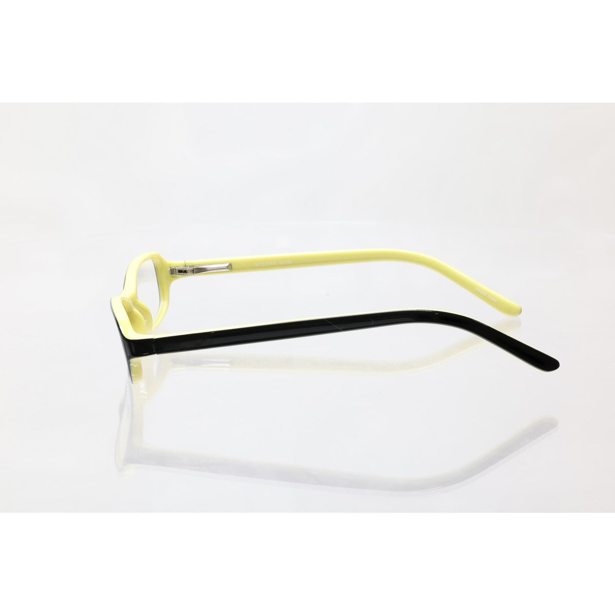 Modern Wow Black/Lime 49-16-135mm Eyeglass FRAMES ONLY - NEW/WITHOUT TAGS