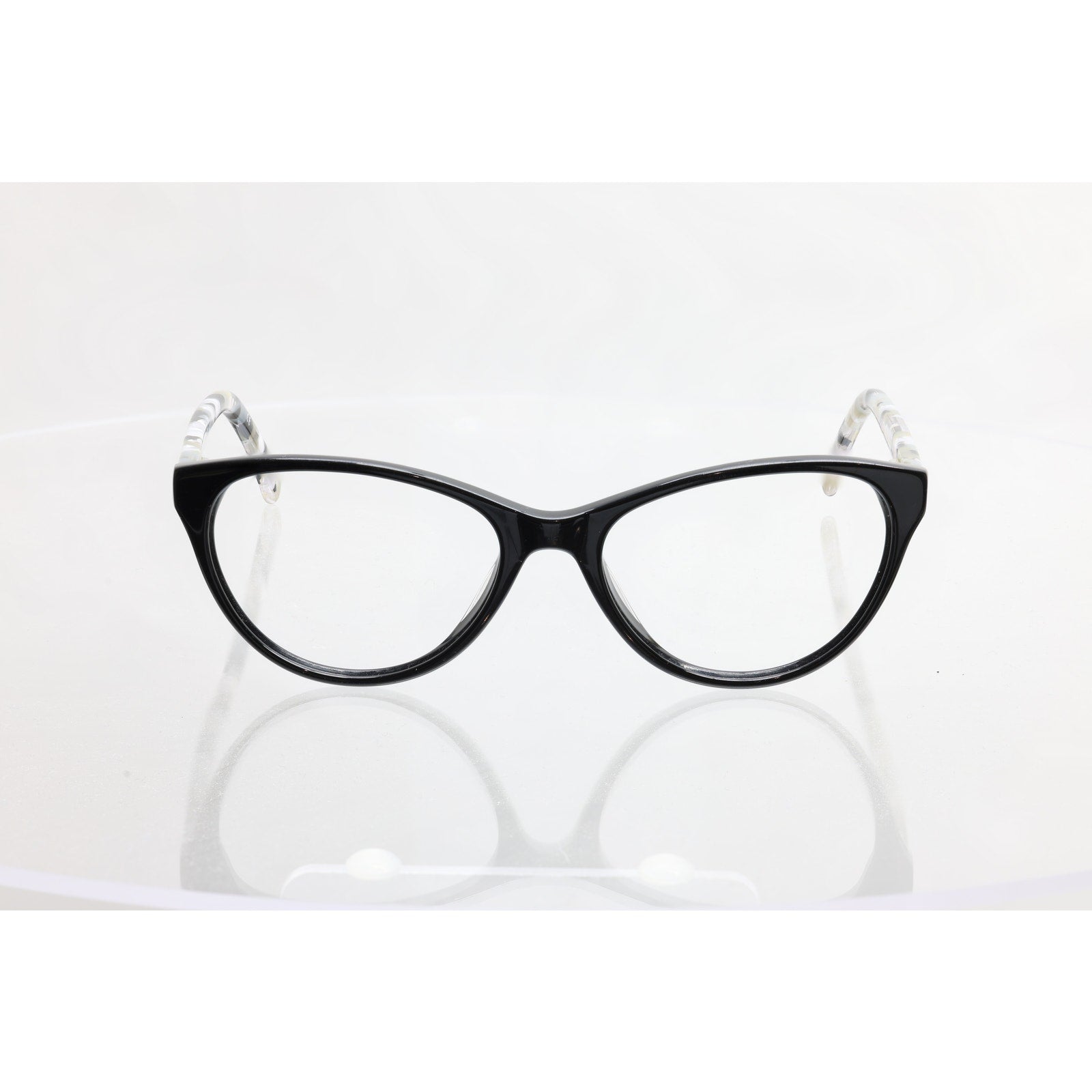 Clearvision Alberta Park 50-16-135mm Black Eyeglass FRAMES ONLY - GOOD CONDITION