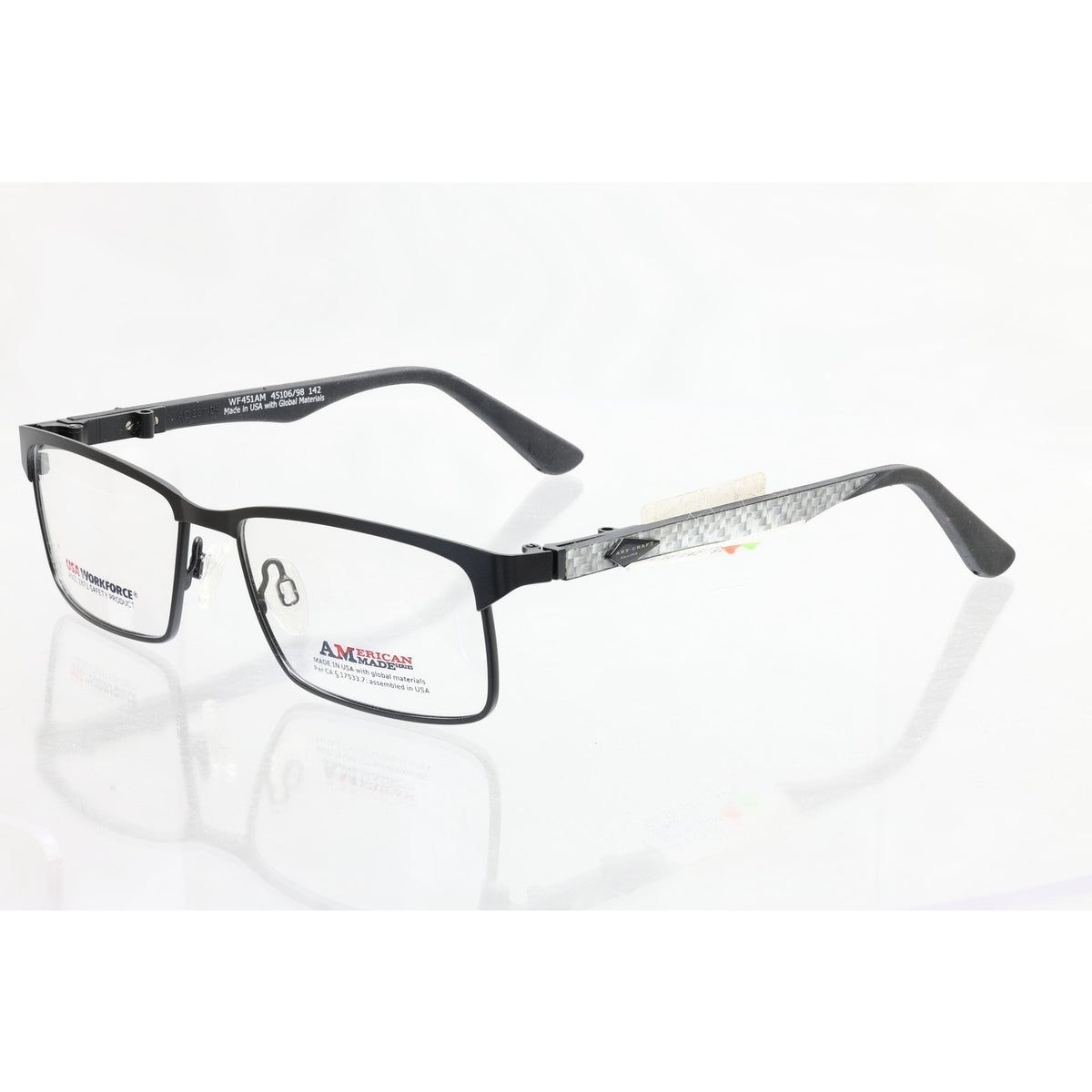 USA Workforce WF451AM 45106/98 54-16-142mm Eyeglass FRAMES ONLY - NEW/WITH TAGS