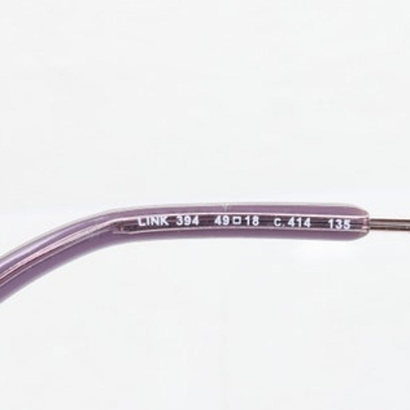 Link Occhiali Link 394 C.414 lavender eyeglass frames, photo 8 of 8