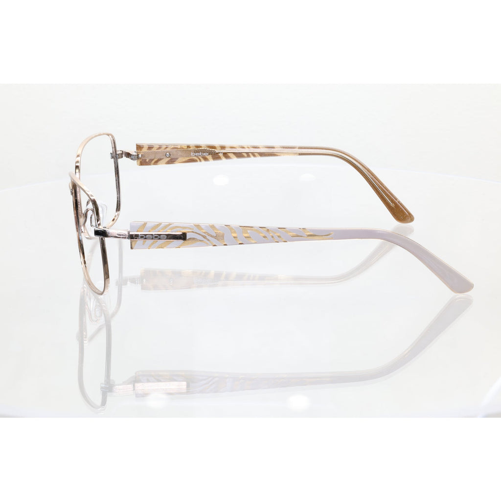 Bebe Grrrowl BB7088 gold/beige sunglass frames, photo 4 of 8