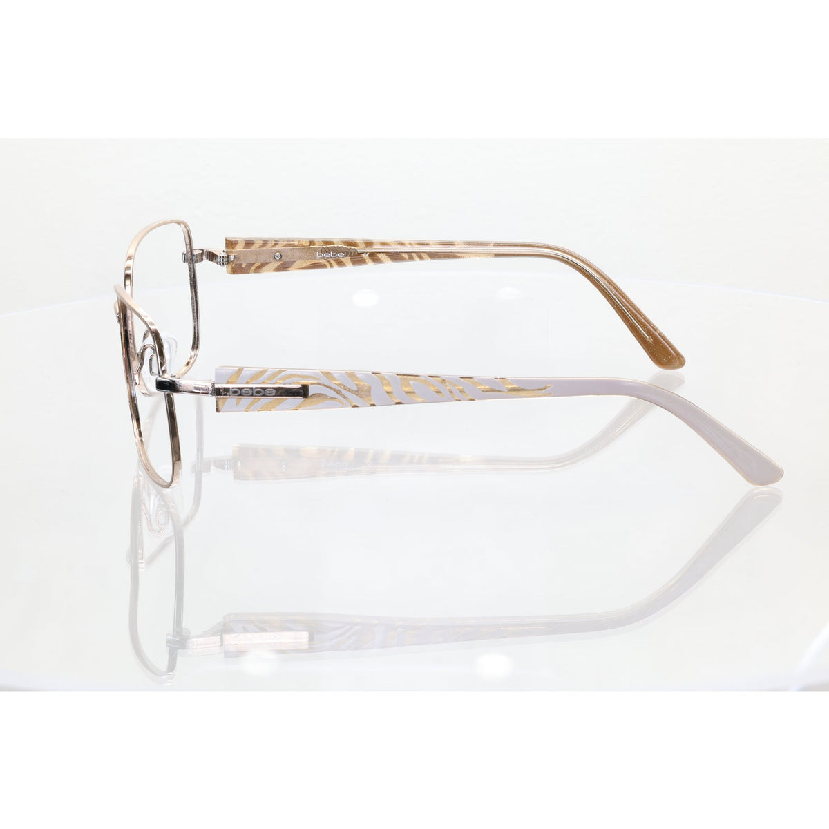 Bebe Grrrowl BB7088 gold/beige sunglass frames, photo 4 of 8