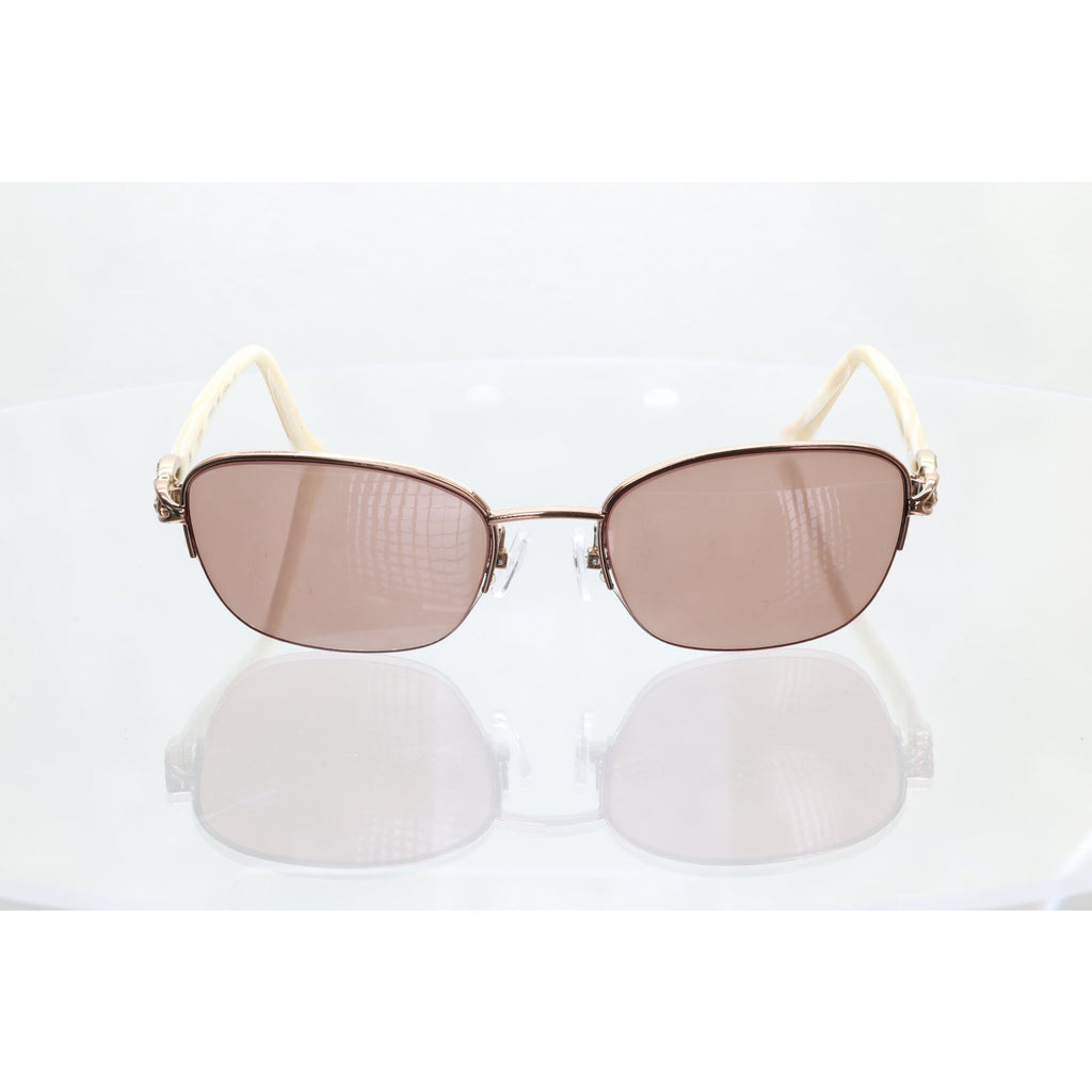 Tura Mod 318 San brown/beige eyeglass frames, photo 3 of 8