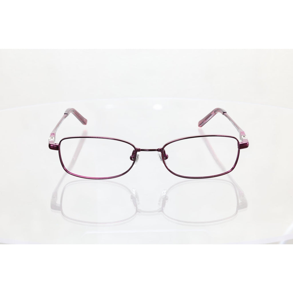 EasyTwist ET958 purple youth-size eyeglass frames, photo 3 of 8