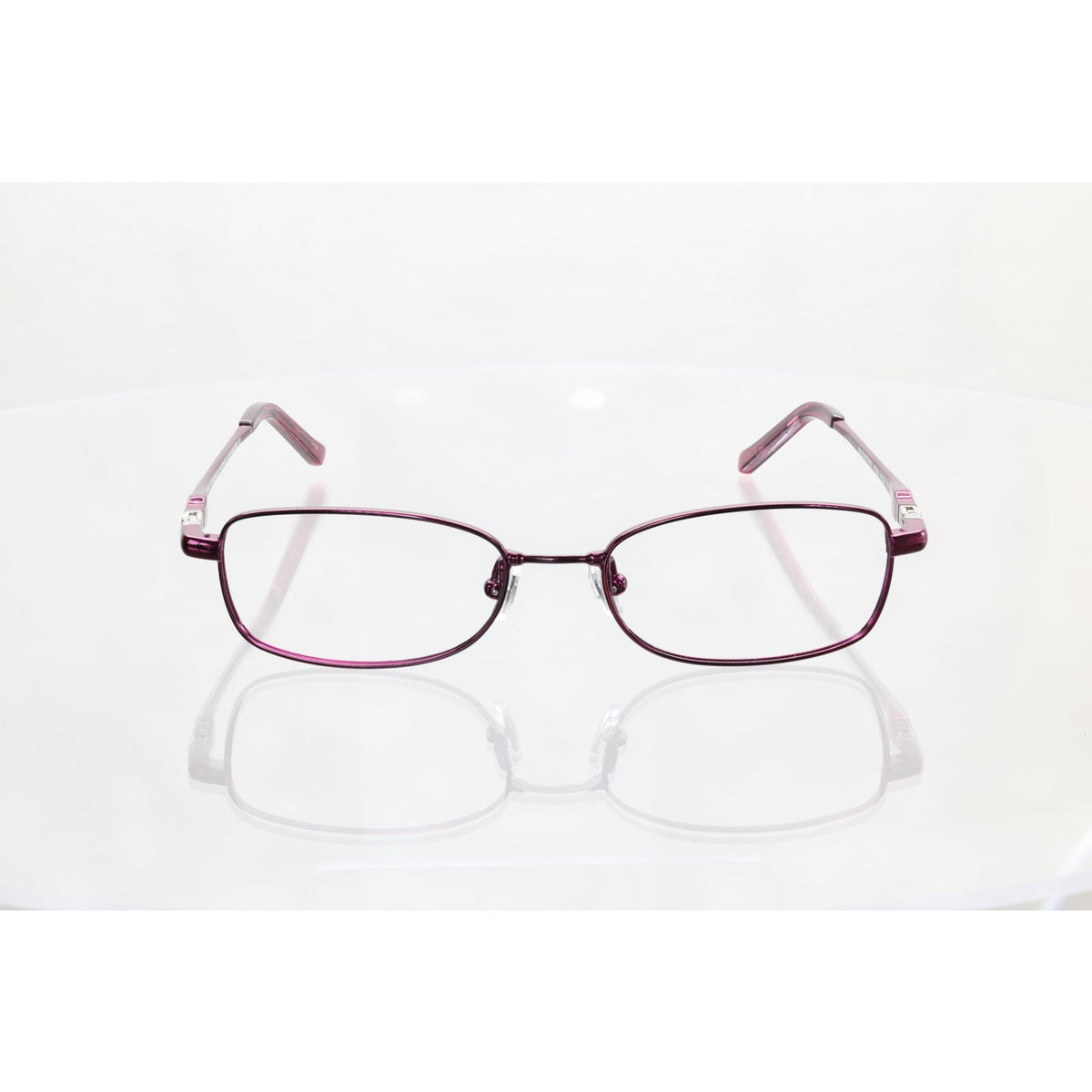 EasyTwist ET958 purple youth-size eyeglass frames, photo 3 of 8