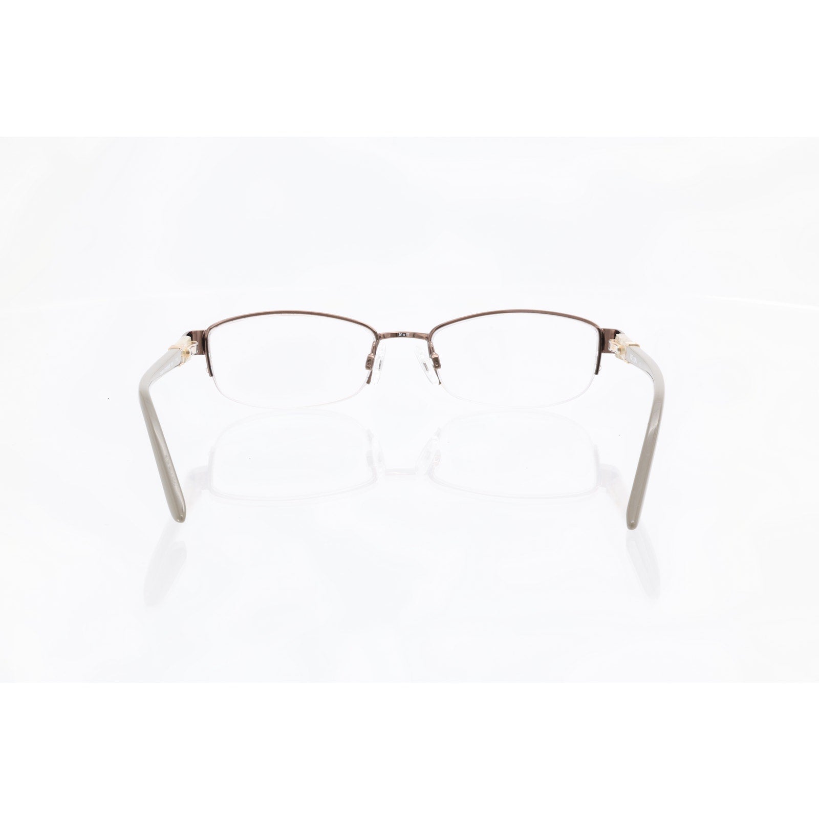 Revlon RV5029 (272) Taupe 51-17-130 Eyeglasses FRAMES ONLY - VERY GOOD CONDITION