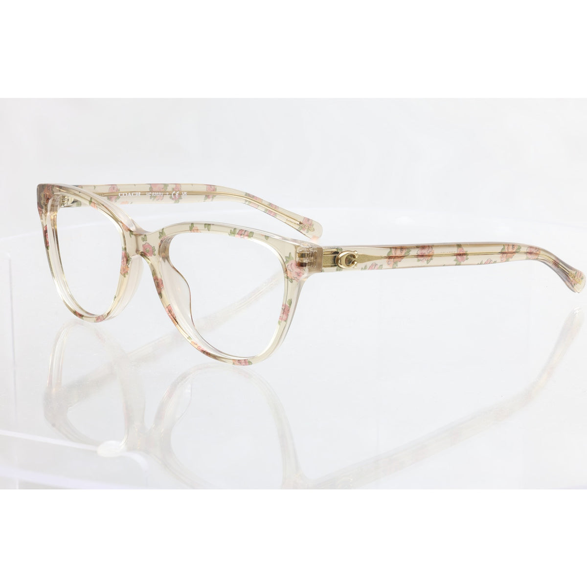 Coach HC6202U 5771 (Mini Vintage Rose) 52-17-140mm Eyeglass FRAMES ONLY - GOOD
