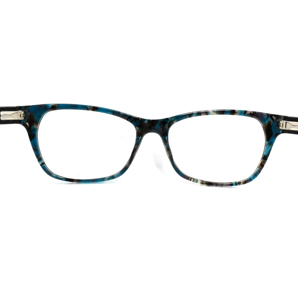Bulova Anaheim Teal Demi 52-16-135mm Eyeglasses FRAMES ONLY - GOOD CONDITION