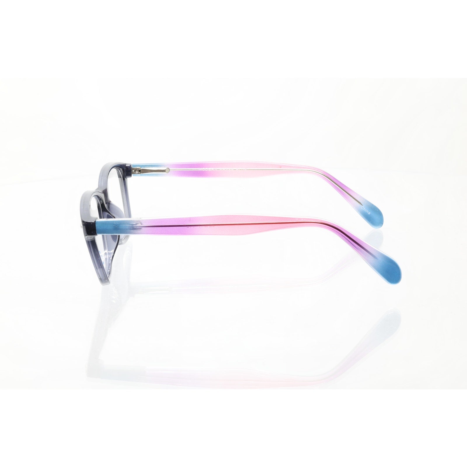 Modern Phase Blue (Blue/Pink) 52-17-145mm Eyeglasses FRAMES ONLY - NEW CONDITION