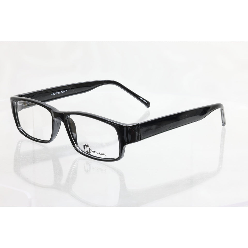 Modern Clout Black 53-16-145mm Eyeglass FRAMES ONLY - NEW/WITHOUT TAGS