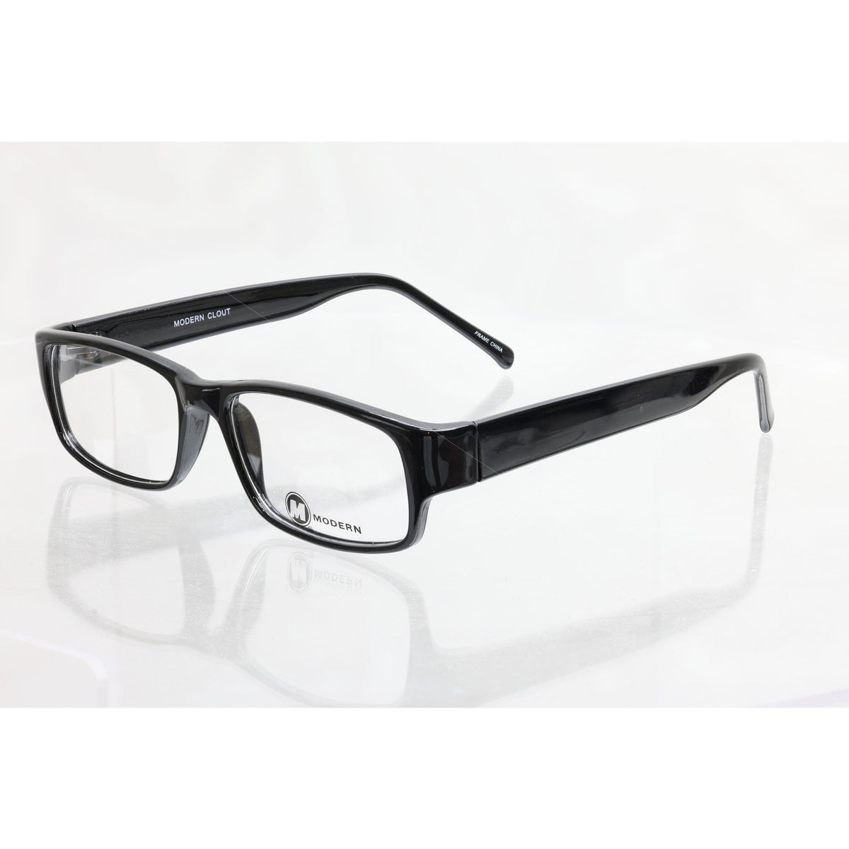 Modern Clout Black 53-16-145mm Eyeglass FRAMES ONLY - NEW/WITHOUT TAGS