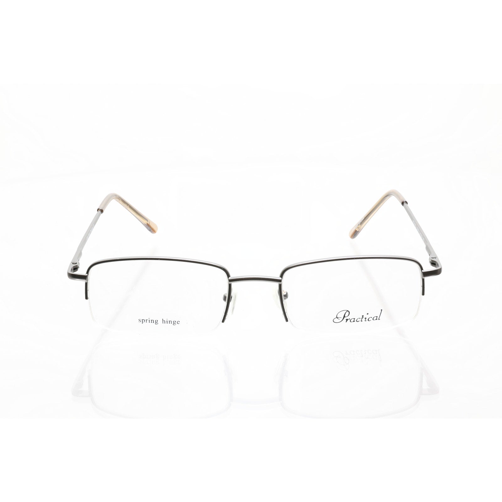 Lido West-Practical Michael Grey 54-20-145 Eyeglasses FRAMES ONLY -NEW CONDITION