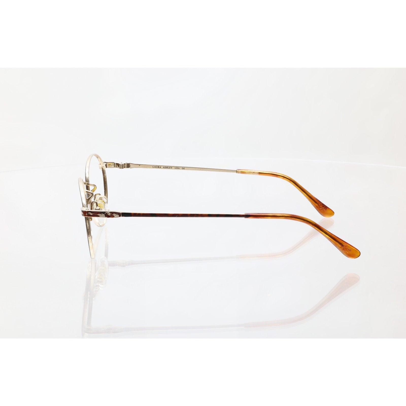 Laura Ashley Lisa 48-20-135mm Tortoise Eyeglass FRAMES ONLY - GOOD CONDITION