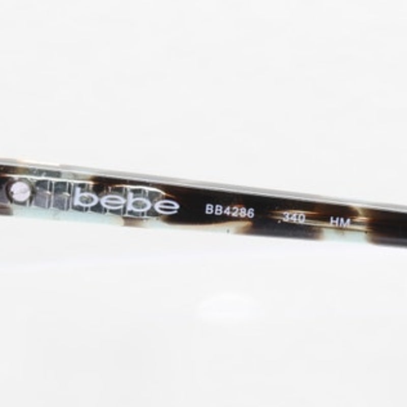 Bebe BB4286 340 blue/brown eyeglass frames, photo 7 of 8