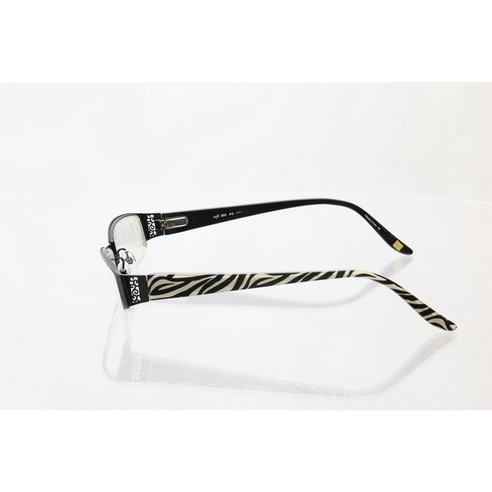 Silver Dollar Cafe 395 51-18-135mm #3 Eyeglass FRAMES ONLY - GOOD CONDITION