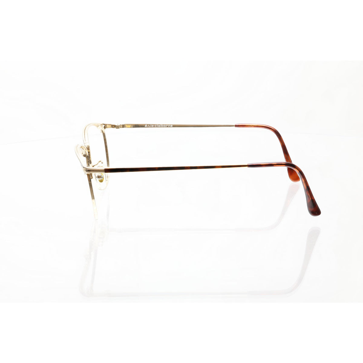 Liz Claiborne LC-82 tortoise eyeglass frames, photo 4 of 6