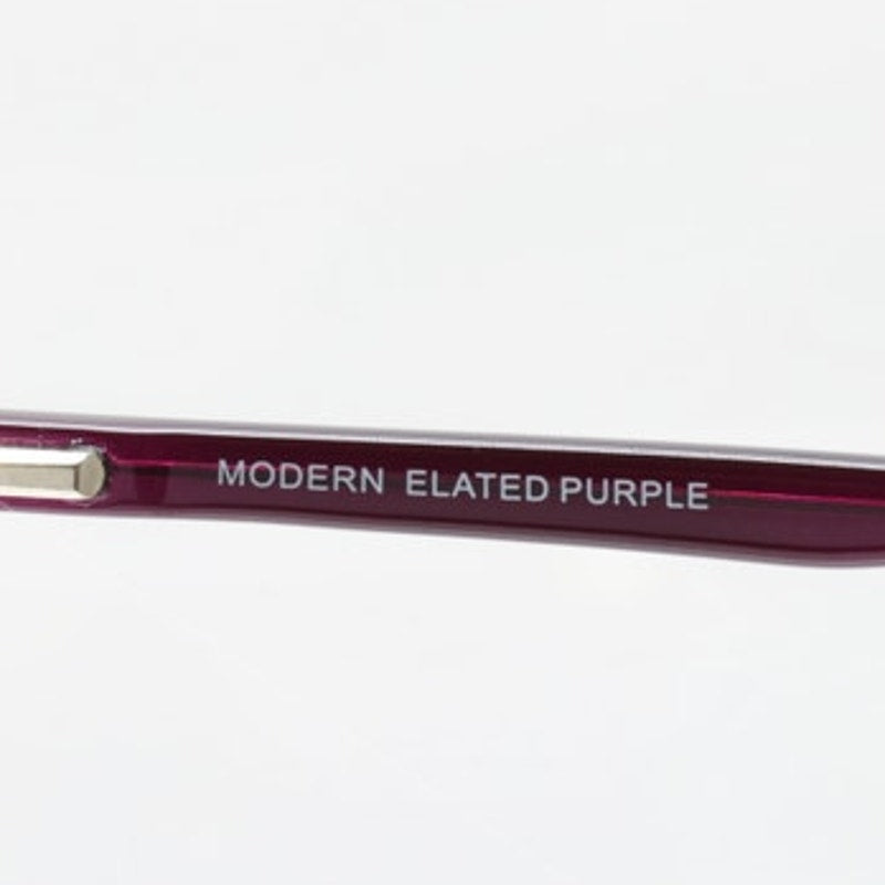 Modern Elated Purple 53-15-140mm Eyeglass FRAMES ONLY - NEW/WITHOUT TAGS