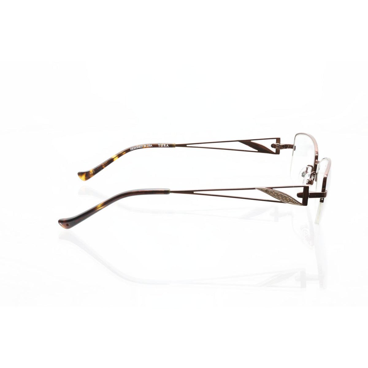 Tura Mod. R522 brown eyeglass frames, photo 6 of 6