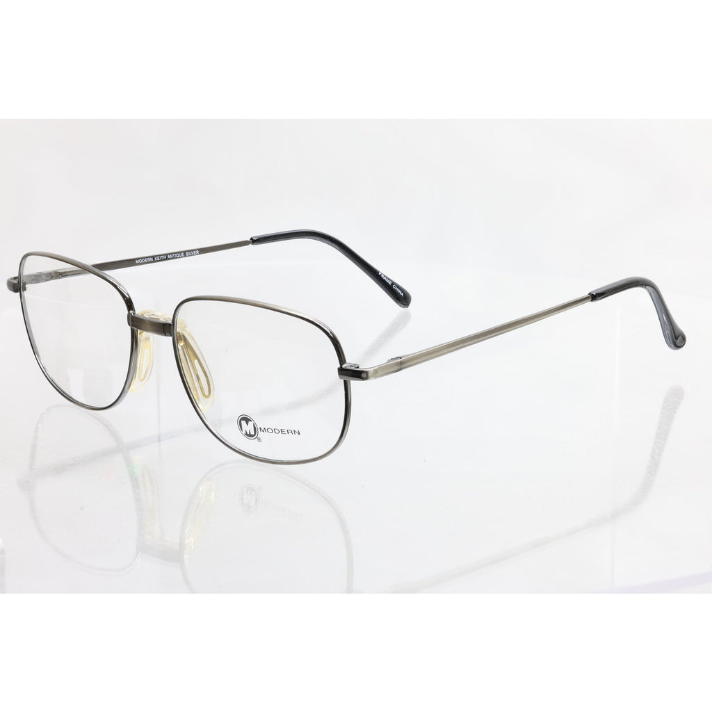 Modern Keith Antique Silver 58-16-150mm Eyeglass FRAMES ONLY - NEW/WITHOUT TAGS