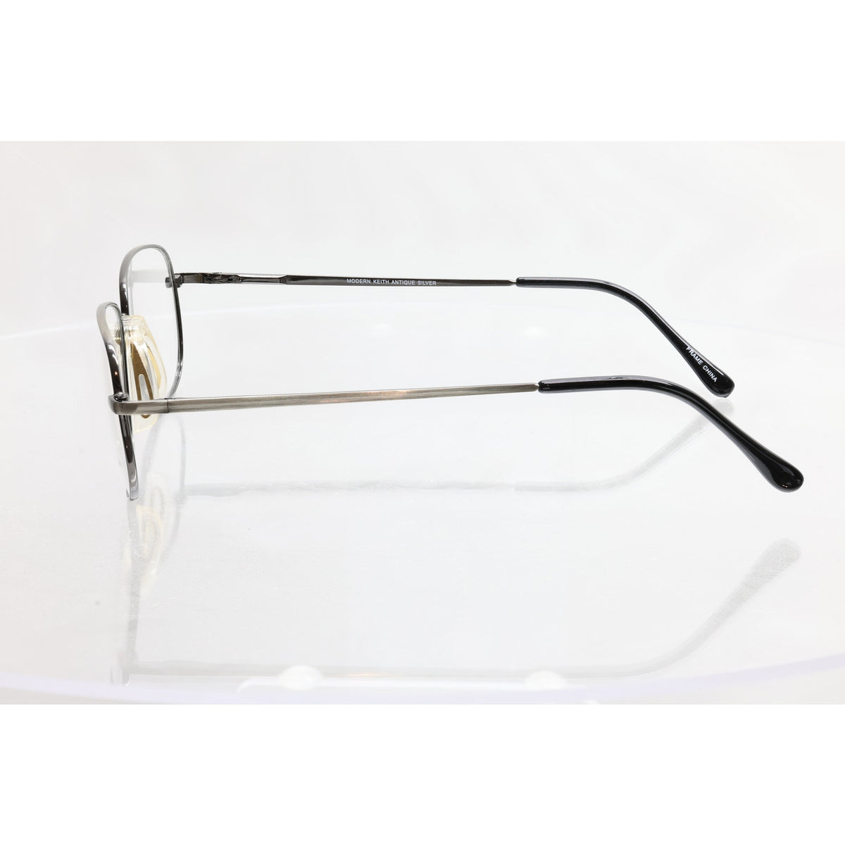 Modern Keith Antique Silver 58-16-150mm Eyeglass FRAMES ONLY - NEW/WITHOUT TAGS