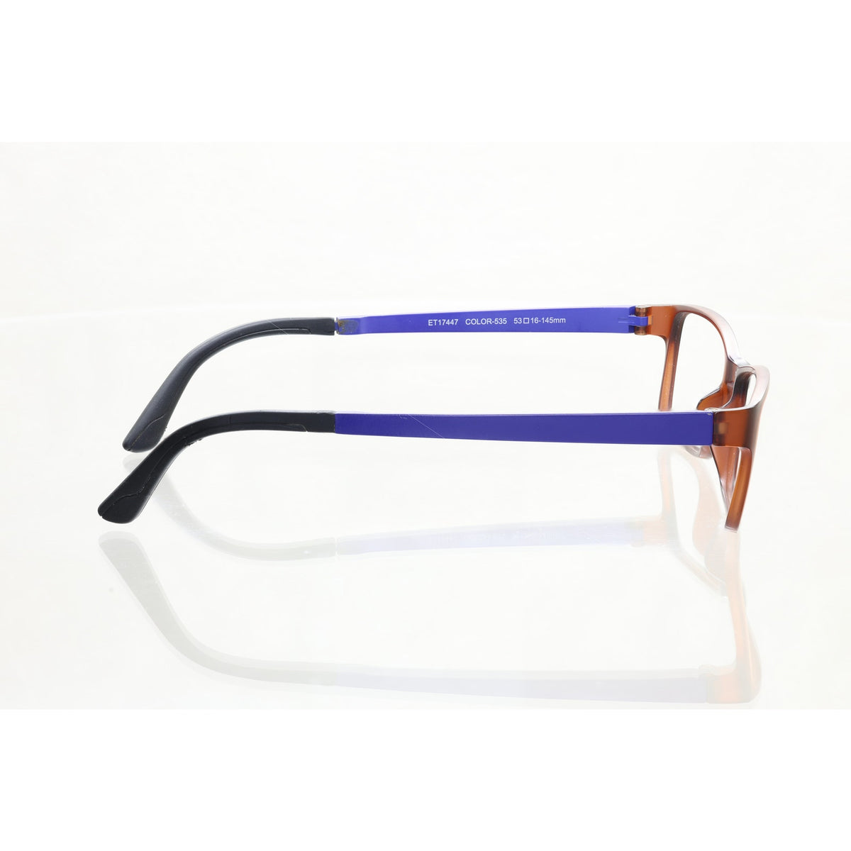Esprit ET17447 Color-535 brown/blue eyeglass frames, photo 6 of 8