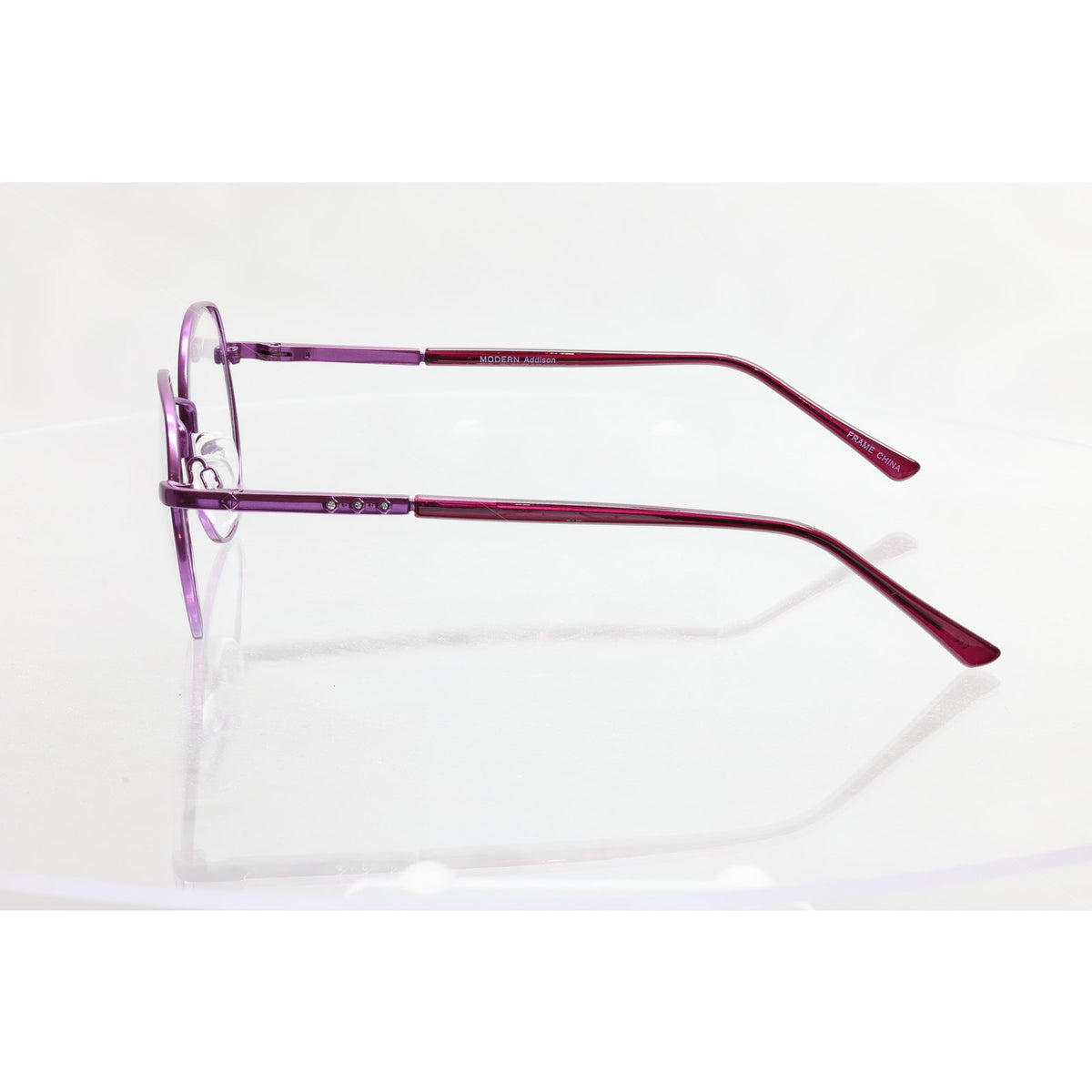 Modern Addison Matte Purple 50-20-140mm Eyeglass FRAMES ONLY - NEW/WITHOUT TAGS