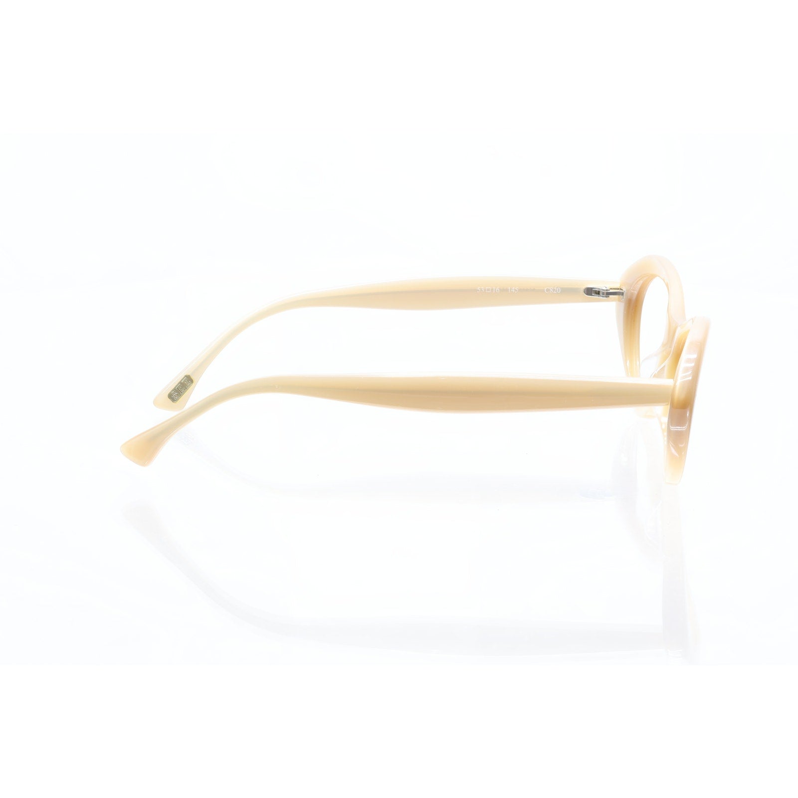 See 0922 C820 Cat Eye 53-16-145mm Eyeglasses FRAMES ONLY - VERY GOOD CONDITION