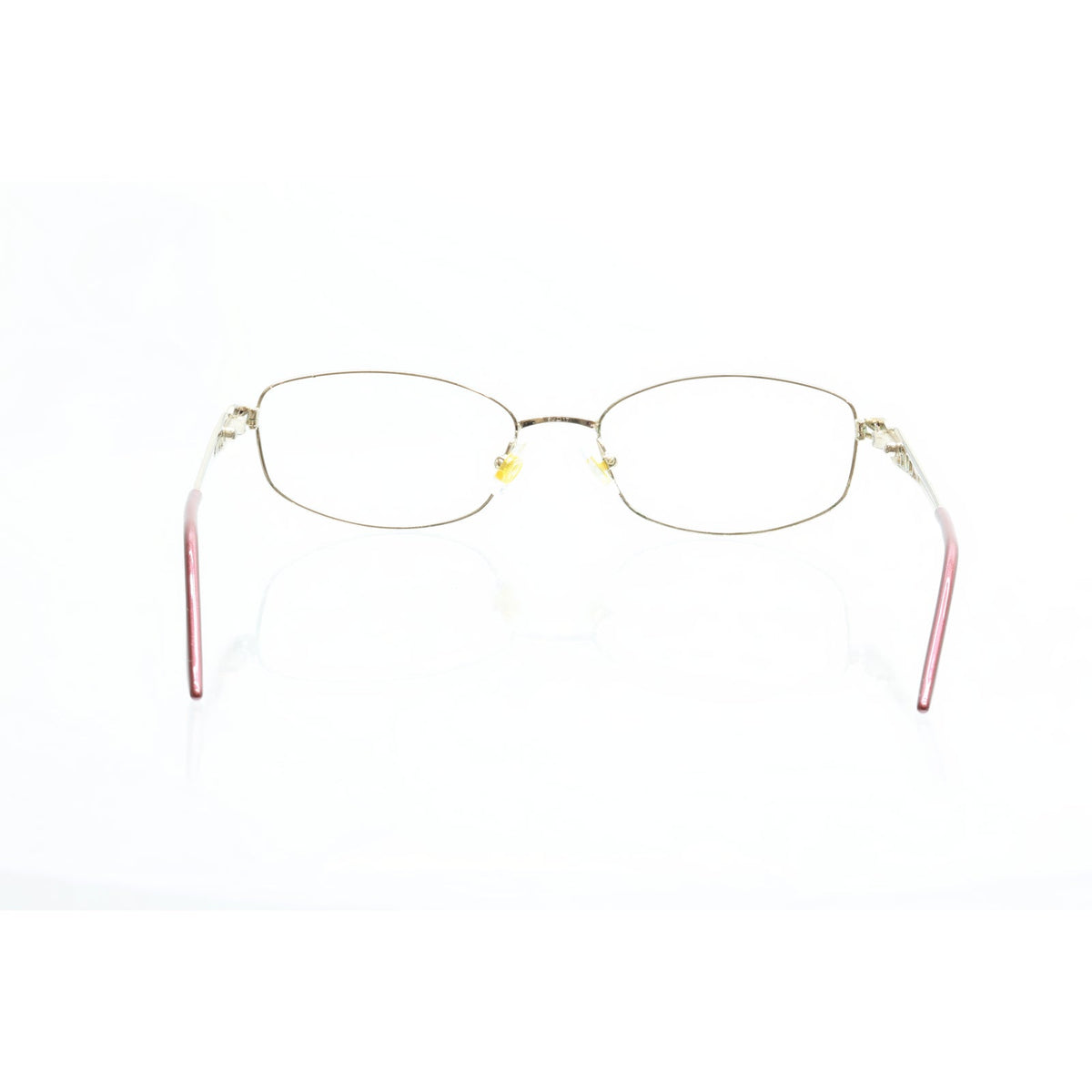 Marchon Tres Jolie 135 burgundy wine eyeglass frames, photo 5 of 6