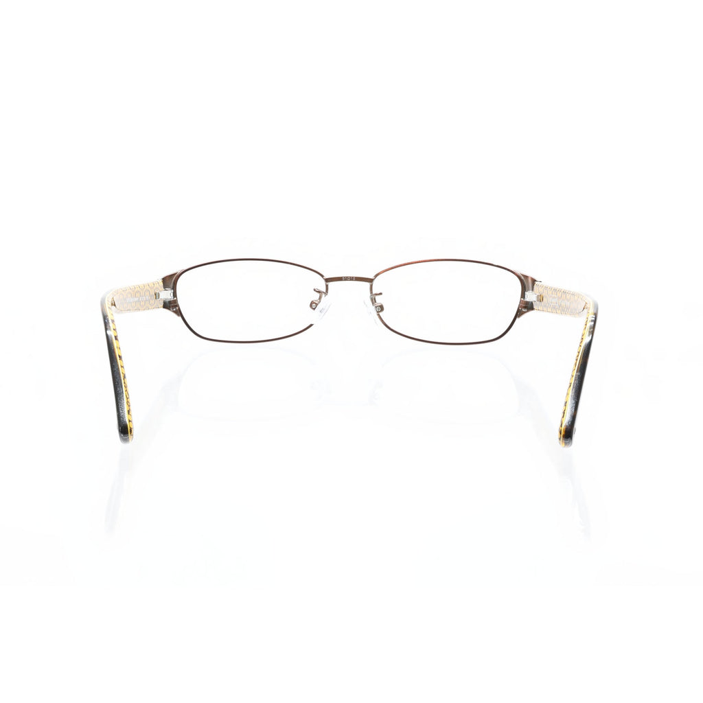 Coach HC5018 (Rose) 9076 satin brown eyeglass frames, photo 5 of 6