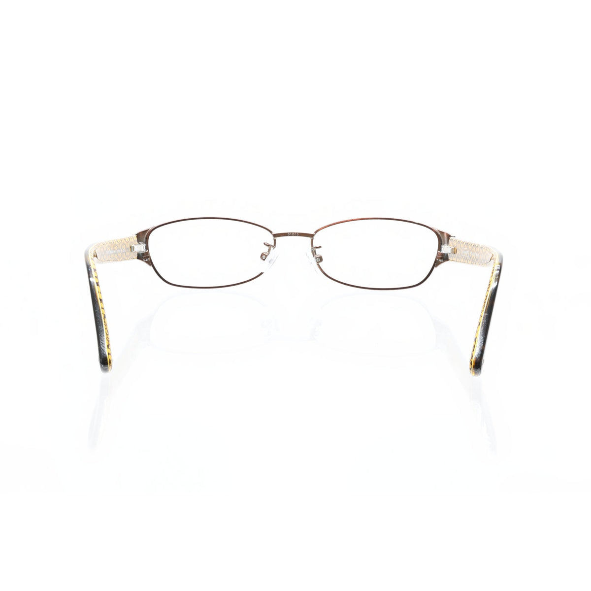 Coach HC5018 (Rose) 9076 satin brown eyeglass frames, photo 5 of 6