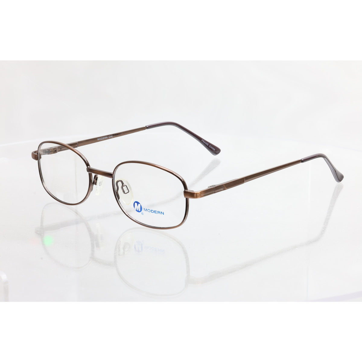 Modern Cal Brown 50-19-140mm Eyeglass FRAMES ONLY - NEW/WITHOUT TAGS