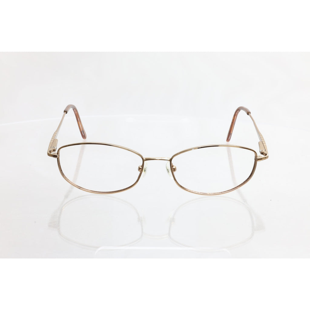 Visage Suede BRN Eyeglass FRAMES ONLY - GOOD CONDITION